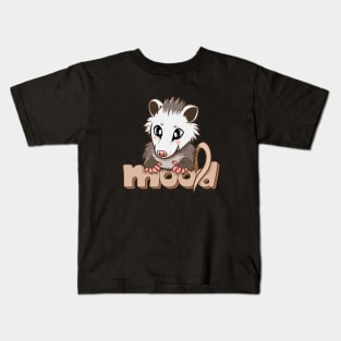 Opossum and mood Kids T-Shirt